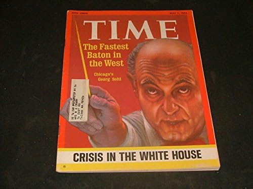 Време 7 Мај 1973 Чикаго Georg Solti, Кризата Во Белата Куќа