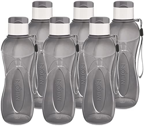 МИЛТОН Шише за Вода Деца Обновливи Leakproof 12 Оз Пластични Широк Устата Големи Големи Пијат Шише BPA & Течење Бесплатно со Рачка