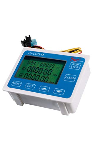 GREDIA Дигитални LCD Дисплеј Квантитативни Контролер Вода Контрола + G1-1/2 Сала Ефект Сензор за Проток Flowmeter +24V Моќ