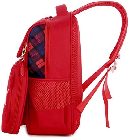 Wangsumei Ранец, schoolbag за момчиња, со слатки schoolbag за жени,со голем капацитет декомпресија на' рбетот ранец, 39 × 29 × 13cm