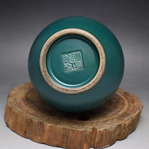 LQSDD Malachite Зелена Jade Тенџере Пролет Шише Антички Порцелански Направени од Старите Антички колекционерски предмети