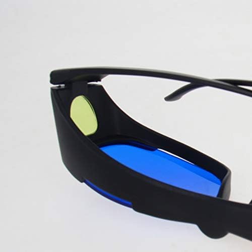Othmro Црвено-Сина 3D GlassesPlastic Рамка Црна Смола Леќа 3D Филм Игра-Дополнителна Надградба Стил 1pcs