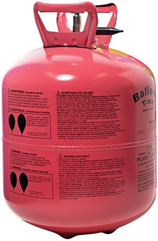 TCDesignerProducts за Еднократна употреба Хелиум Резервоарот, 15 Кубни Метри, 50 Избрани Латекс Балони, 1 Ролна Лента, Лесно-Отворање на Вентил и Додатен Цевка