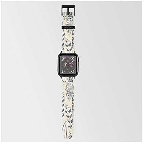Радосен Пердуви Крем со Шарон Тарнер на Smartwatch Бенд Компатибилен со Apple Види 38mm/40mm