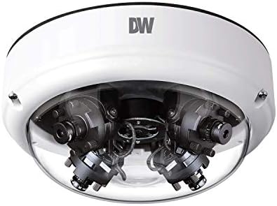 Дигитални Чувар DWC-PVX16W4 16MP Мулти-Сензор за Надворешна Мрежа Купола Камера со 4 x 4mm Леќи. Водоотпорна Камера.