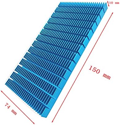 YVSPTIK Алуминиум Топлина Мијалник Heatsink Модул Ладилник Перка Топлина Радијатор Одбор за Ладење за Транзисторски Засилувач Phlx