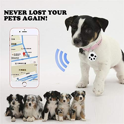 Мини Мачка/Куче Следење GPS Локатор, Преносни Bluetooth Интелигентни Анти-Изгубени Уред за Luggages/Дете/Пет Bluetooth Аларми (A-Сива)